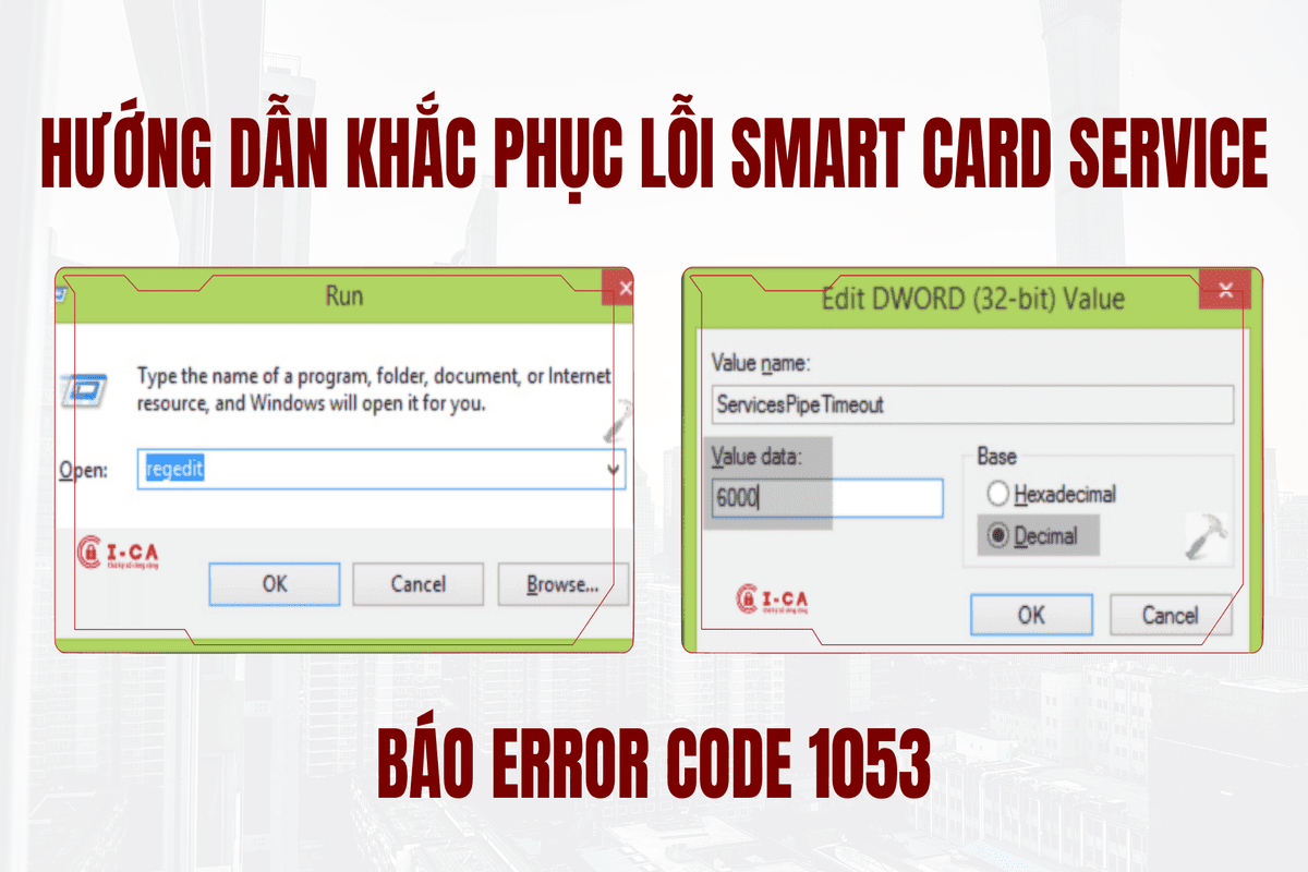 Hướng Dẫn Khắc Phục Lỗi Smart Card Service Báo Error Code 1053